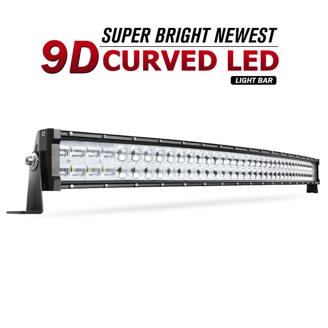 42inch 560w Curved 9d Led Light Bar Spot Flood Offroad Driving Truck 4wd Rzr 40