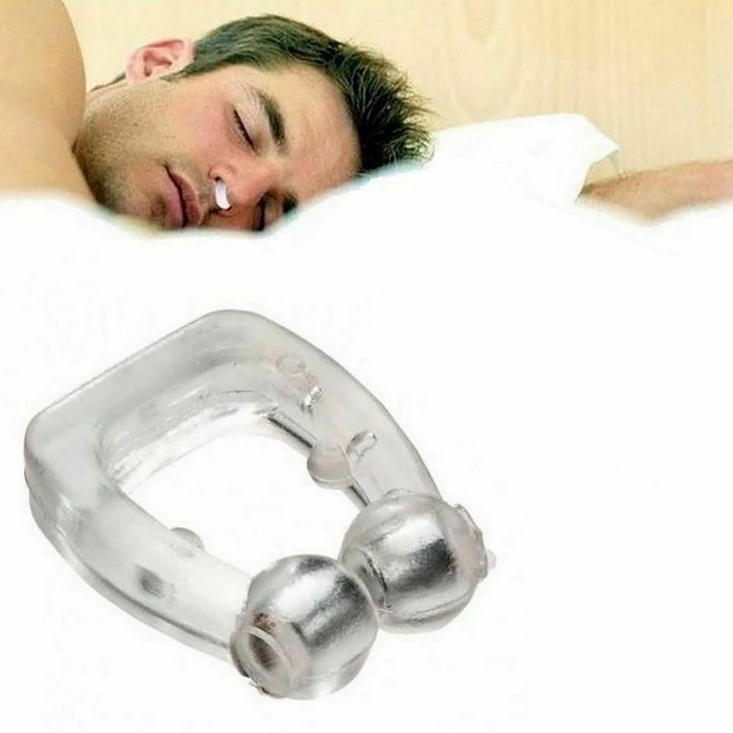 Snore Anti Snoring Device Sleep Stopper Nose Silicone Clip Magnetic Sleeping New
