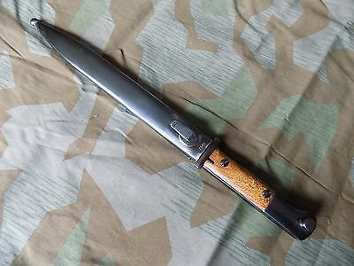 High Quality Ww2 German Army K98,k-98 Bayonet W/ Wooden Handle - Wwii Replica