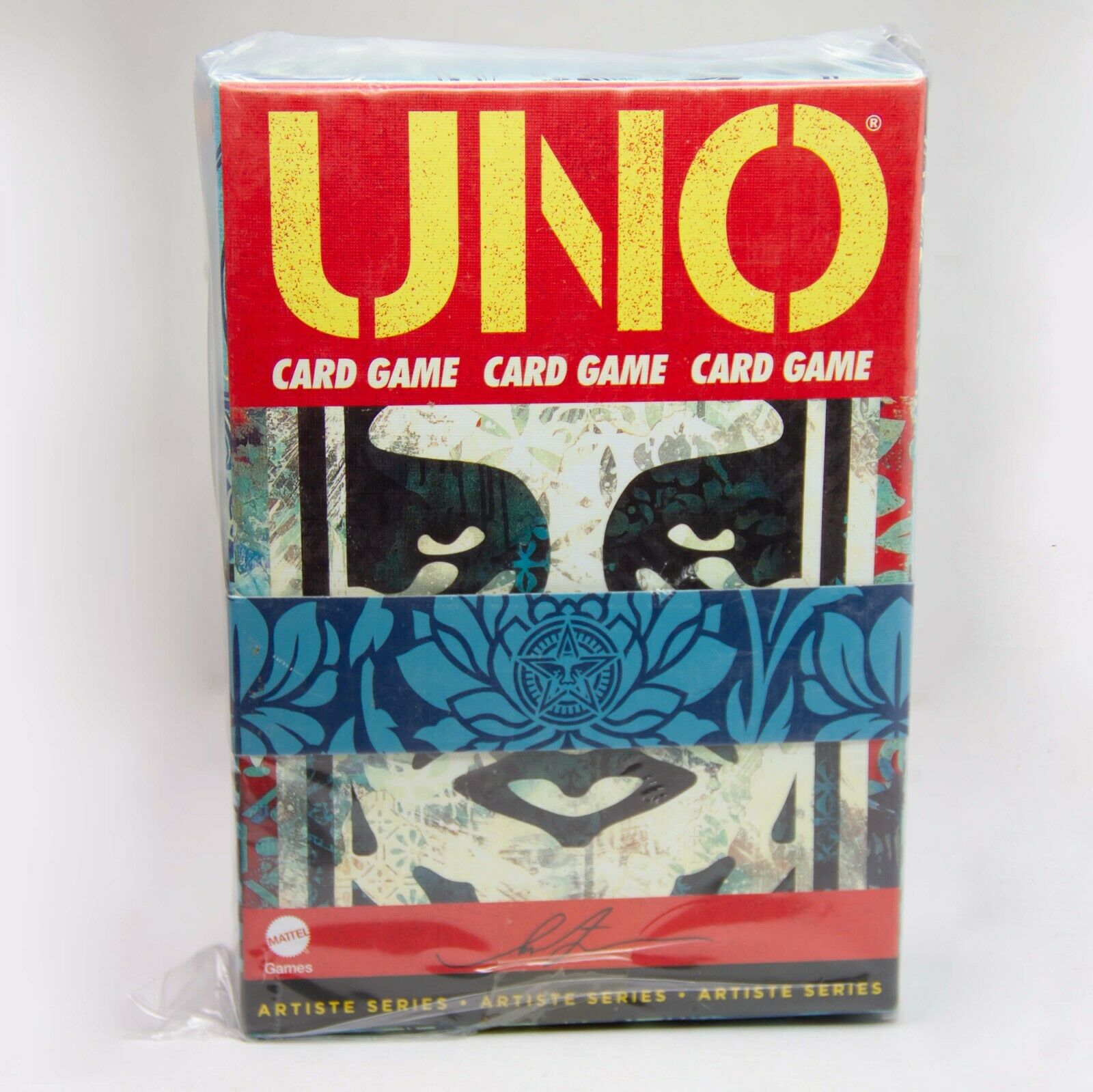 Obey Uno Playing Cards Deck Shepard Fairey Artiste Series - Free Shipping