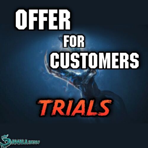 Exclusive Offer For Customers, Trials