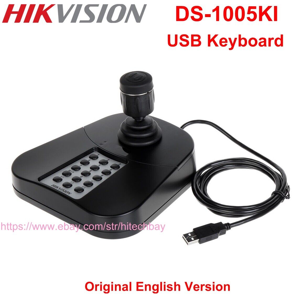 Hikvision Ds-1005ki Ptz Controll Keyboard 4-axis Joystick For Camera/dvr/nvr