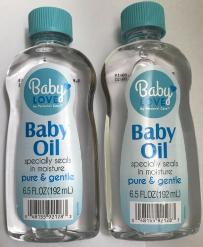 2 Baby Loves By Personal Care Baby Oil     6.5 Fl Oz. Bottle (2)