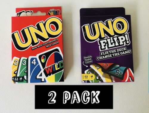 Uno Card Game  ( 2 Pack ) Fast - Free Shipping