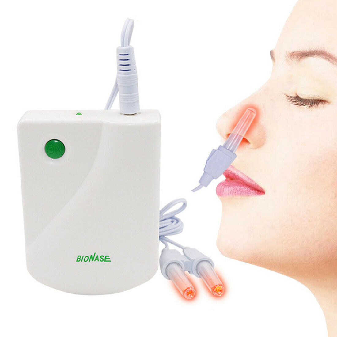 Bionase Nose Sinusiti Rhinitis Laser Cares Cure Hay Fever Therapy Massager/wire