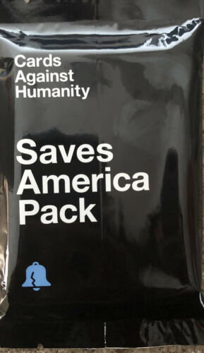 Cards Against Humanity Saves America Pack Expansion New & Sealed