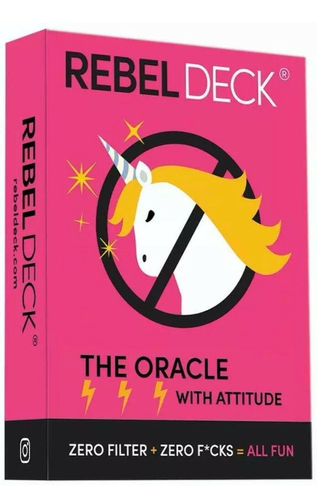 Rebel Deck-the Oracle With Attitude (60 Cards) Card Game--free Shipping From Usa