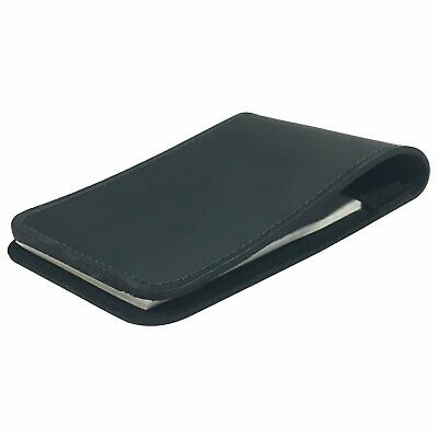 Memo Book Cover Scratch Pad Holder 3" X 5" Solid Thick Leather Pocket Notebook