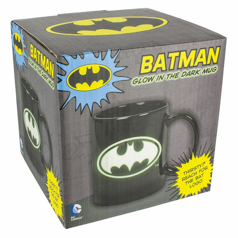Dc Comics: Batman Glow-in-the-dark Logo Ceramic Mug 5032331040412
